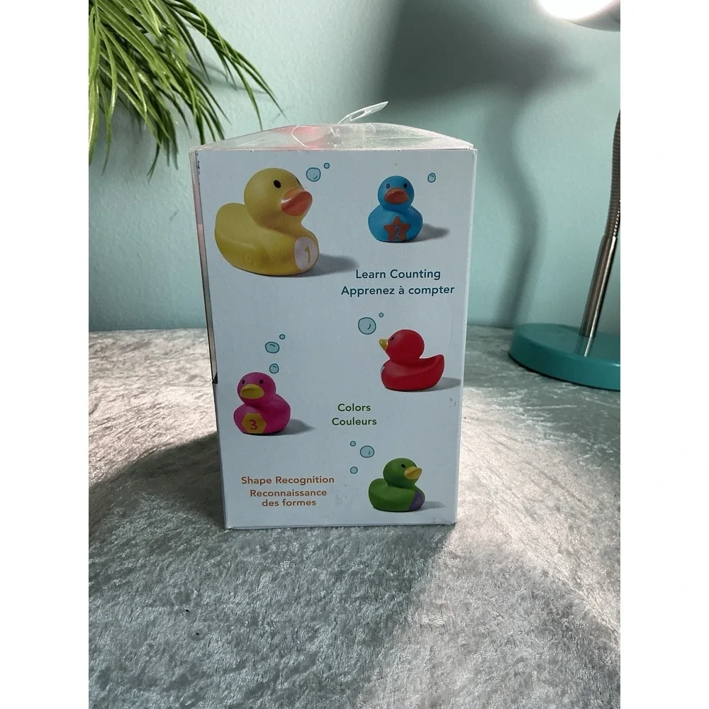 Munchkin Count & Quack 5 Bath Duckies Age 9 Mo Up